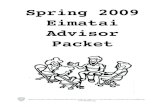 Advisor packet spring 2009