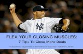 Flex Your Closing Muscles: 7 Tips To Close More Deals