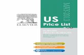 Elsevier Best Sellers - US Price List