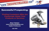 Successful Customer Prospecting