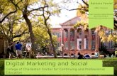 Digital Marketing and Social Media College of Charleston class one