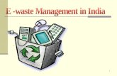 E  waste management in india