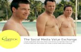 The social media value exchange