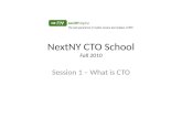 NYC CTO School S1 T1 What is CTO?