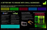 SMB Marketing: a better way to engage with small businesses