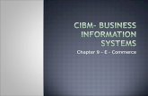 Cibm  workshop2 chapter nine