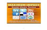 E B17 039  Social  Media  Maximum  Impact  Tactics