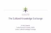 Saltland knowledge exchange review