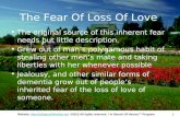 Fear Of the Loss Of Love Can Paralyze Your Relationships