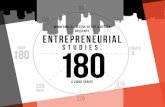 Entrepreneurial Studies 180 Presentation