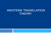Western translation theory_--oct_1