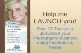 Donna Newman’s Photography Class: Best ideas to launch and grow a new business using Facebook and Twitter