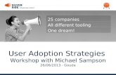 User Adoption Strategies - Introduction 3G implementation methodology