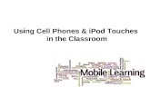 Using cell phones and iPods in education