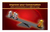 Improve Your Conversation