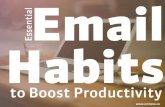 My Essential Email Habits to Boost Productivity