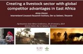 Creating a livestock sector with global competitor advantages in East Africa