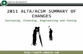 NEW 2011 ALTA/ACSM Standards
