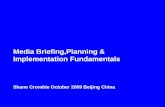 Digital Media Briefing & Planning Process