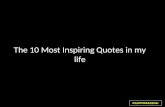 10 most inspiring quotes