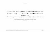 Visual Studio Performance Testing Quick Reference Guide 3_6
