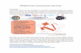 Prism-Proof Cloud Email Services
