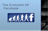 Evolution of facebook
