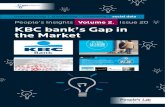 KBC Bank’s Gap In The Market: People’s Insights Volume 2, Issue 20