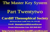 Master key system lesson 22