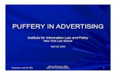 Puffery in Advertising
