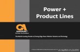 9. Power + Product Lines