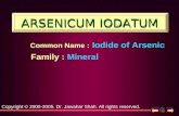 Arsenicum-Iod Materia Medica