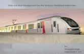 Risks and Risk Management for the mumbai metro