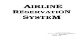 Airline Reservation System Synopsis