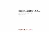 Oracle Marketing Segmentation Guide
