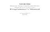 MSR206 Programmer's Manual