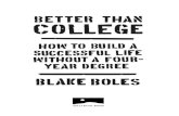 Better Than College - Excerpt