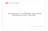 Polycom CX5000 Deployment Guide