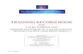 MCA Training Record Book Revision 22-04-2