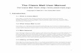 Claws Mail Manual