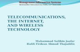 Telecommunications the Internet and Wireless Technology