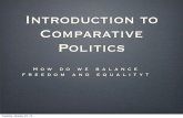 Comparative Government Keynote