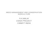 Weed Management and Conservation Agriculture - R.K. Malik