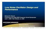 14168533 Low Noise Oscillator Design and Performance MMDriscoll