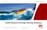 Huawei GSM Network Energy Saving Solution(for Technical)