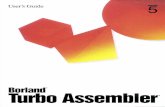 Turbo Assembler Version 5 Users Guide