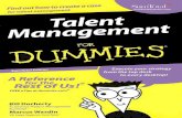 Talent Management for Dummies