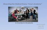 Dissecting the Medical Drama “Grey’s Anatomy”