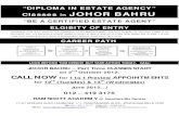 Diploma in Estate Agency - Fax Brochure