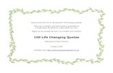 150 Life Changing Quotes